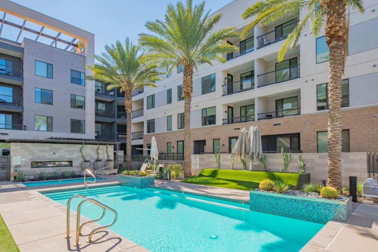 Appartement Stylish 1Bd - Pool, Gym, Parking, W-D - Sleeps 4 à Tempe Extérieur photo